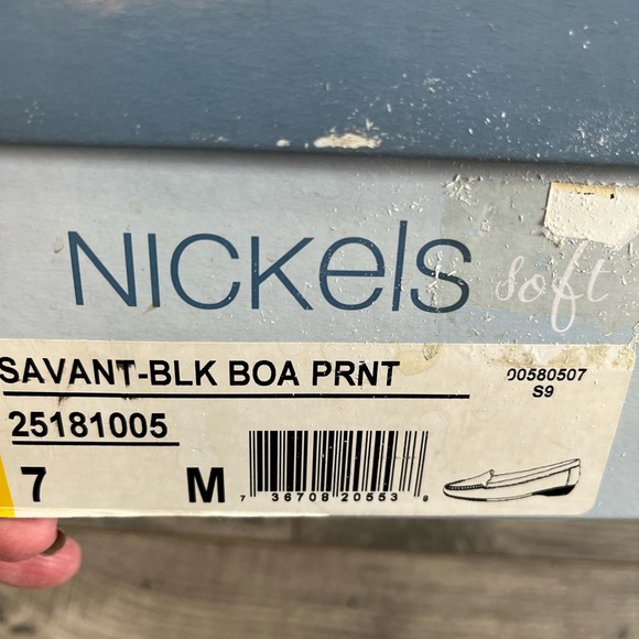 Nickels Soft Boa Print Loafers size 7 - Picture 5 of 5